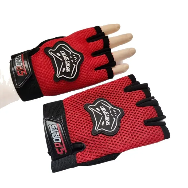 Anti-slip sweat-absorbent Half-finger gloves 2
