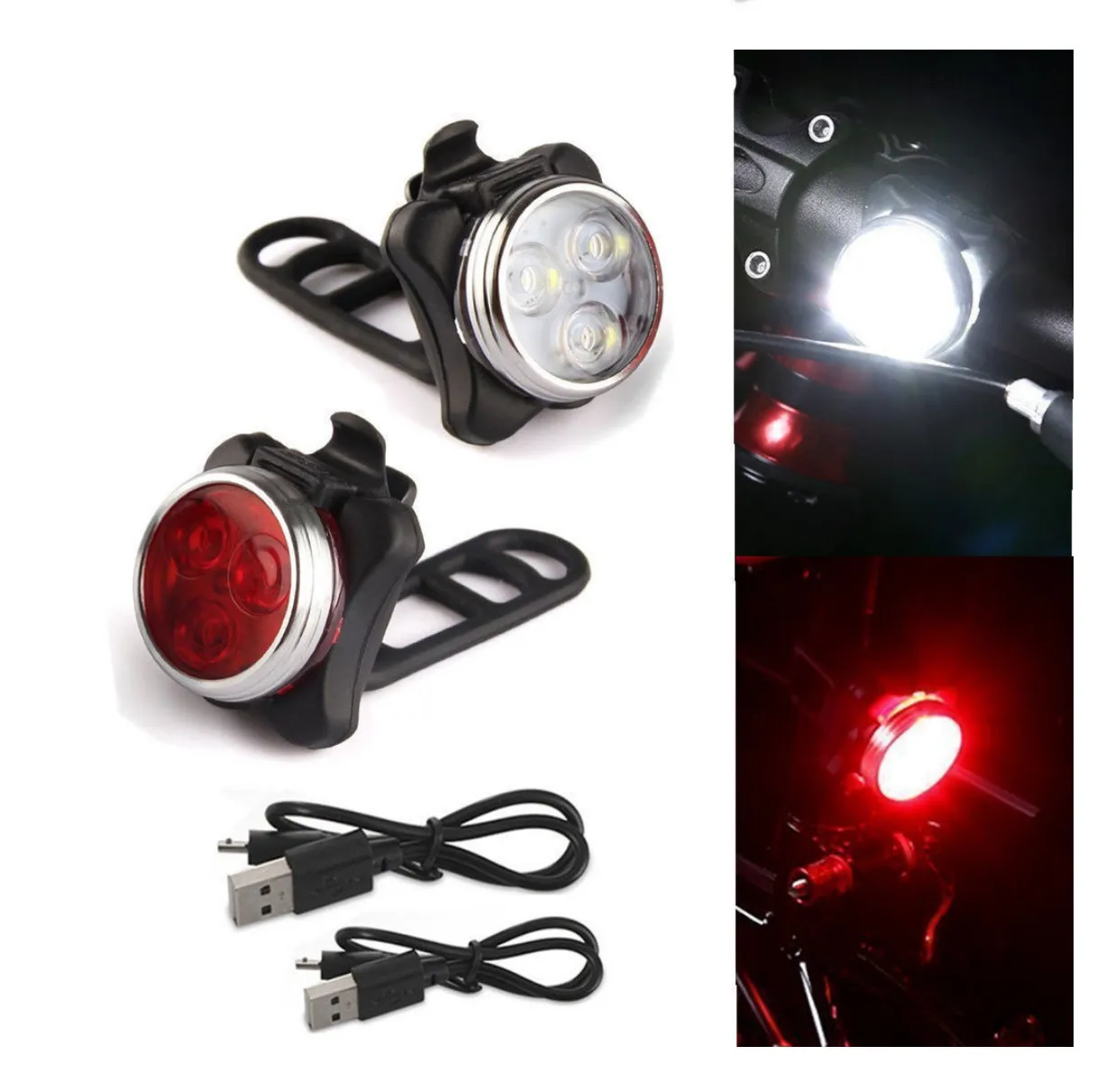 Rechargeable Bicycle LED Light 3